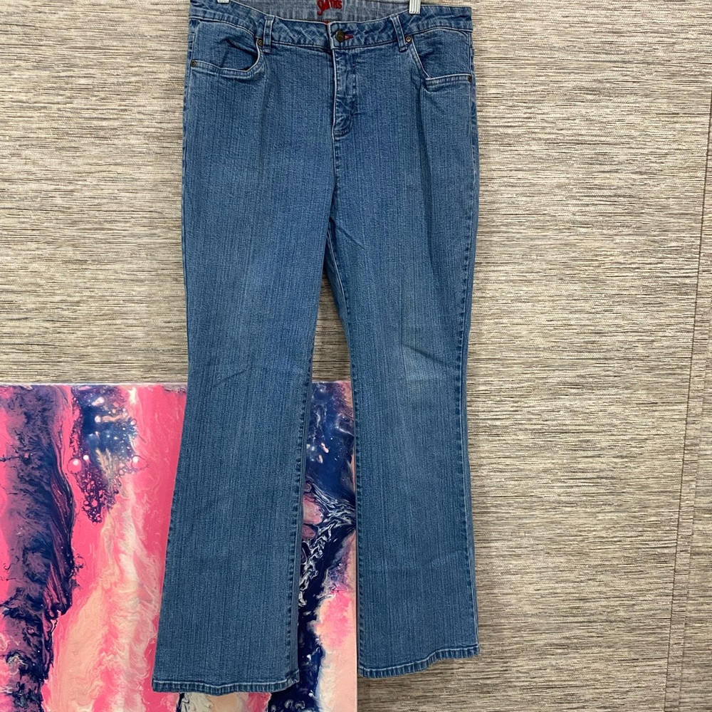 🔥Vintage Smith's Jeans Size 18 | High Rise Straight Leg | Y2K Denim Vibes